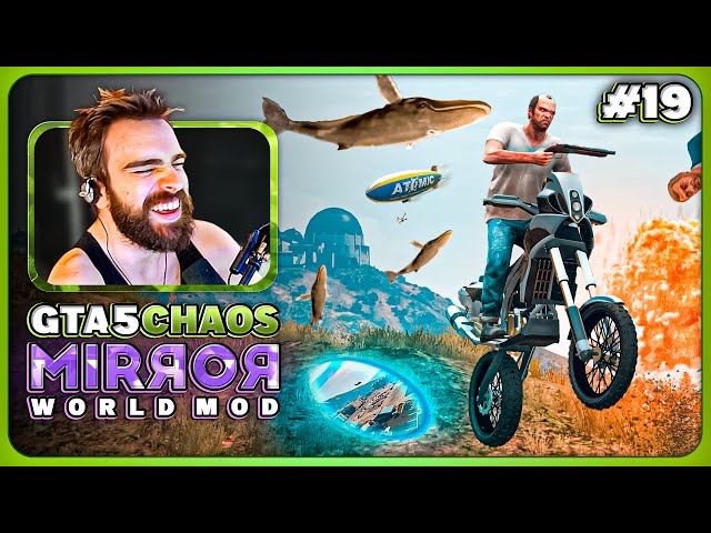 GTA 5 Chaos Mod Challenge: Mirror World & Rainbomizer Madness! Episode 19 - S07E19