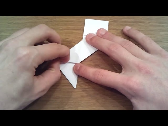 How To Make a Paper Double Ninja Star - Origami