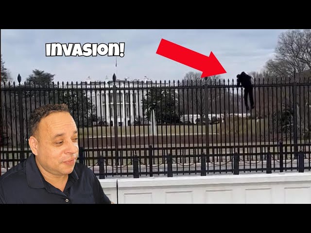 Peaceful protestor storms the white house? | TRY NOT TO LAUGH