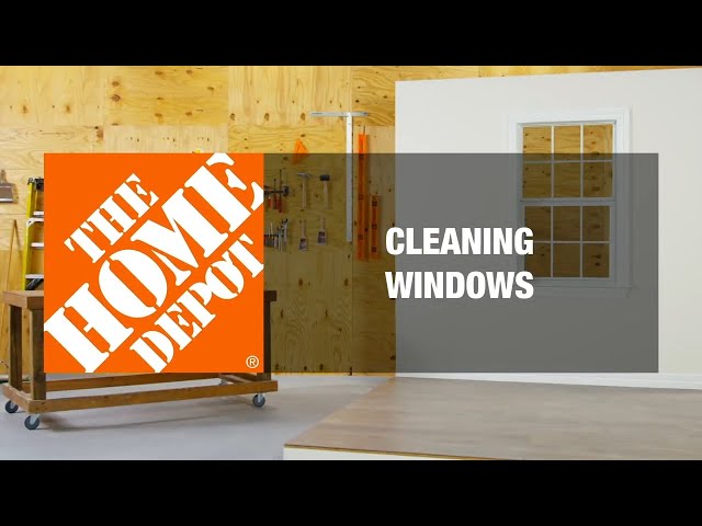 How to Clean Windows | The Home Depot