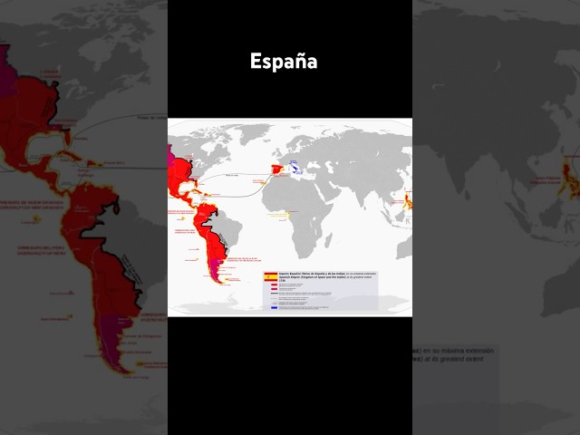 El primer imperio global de la historia #history #historia #guerra #españa #conquista #colonización