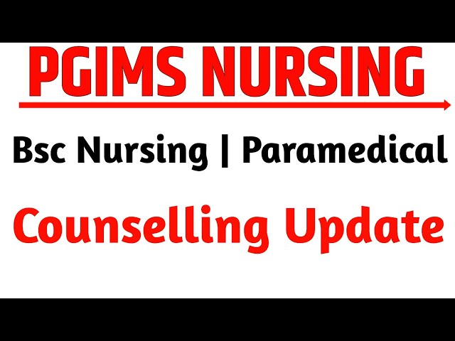 PGIMS Rohtak BScNursing Counselling | Prime rohtak paramedical | B.Sc Nursing Admission | pgi rohtak