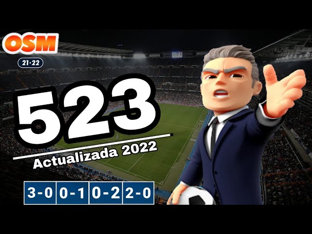 HOW TO USE THE 523? | 👊DEFEAT TOP RIVALS!👊 | AGAINST BETTER TEAMS | BEST TACTICS #2 | ⚽ OSM 21/22 ⚽