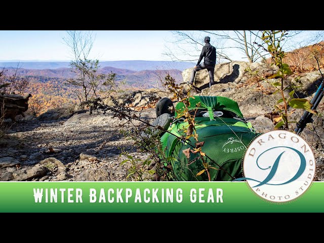 Shenandoah Gear Unload. Winter Backpacking Gear. 360 Video