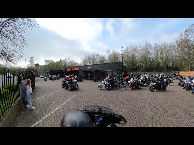 Geordie Chapter Memorial Ride Start