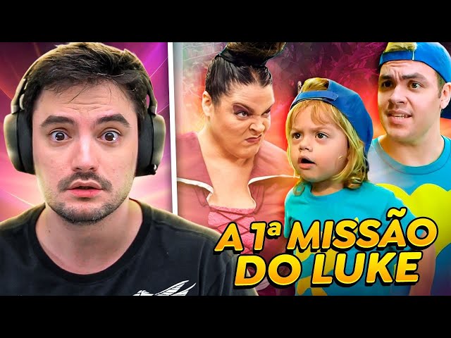 A 1ª MISSÃO DO LUKE - REAGINDO A LUCCAS NETO