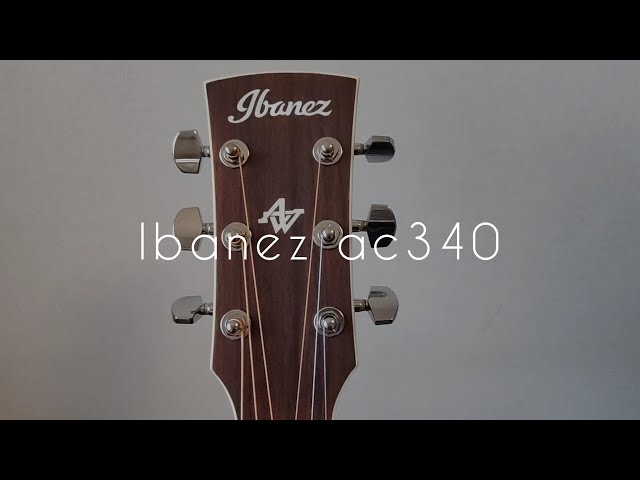 The best budget okoume acoustic guitar  -ibanez ac340 review-