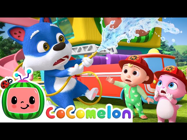 Wally's Fire Truck | NEW 🚒 CoComelon Animal Time | Animals for Kids