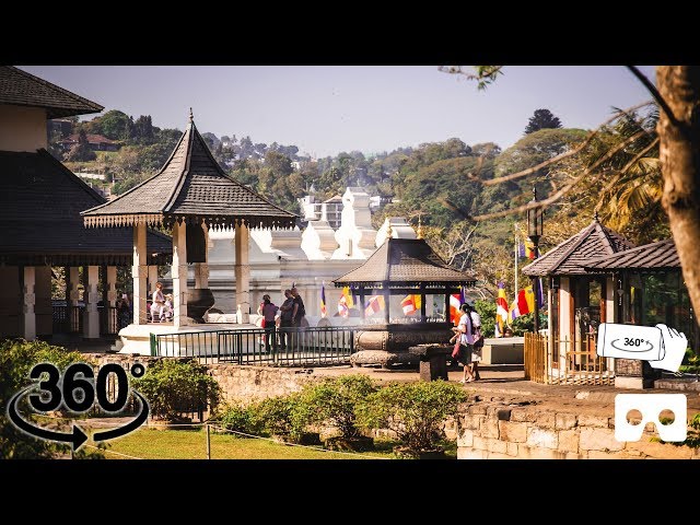 The Temple of the Sacred Tooth Relic in Kandy | South-Asia Vlog Ep05 | With English subtitles