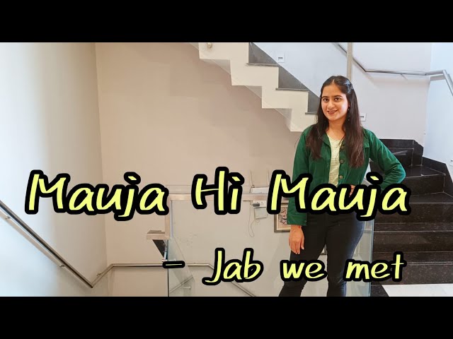 Mauja hi Mauja | Jab we met | Free style Choreography | Nivedita Joshi Dance