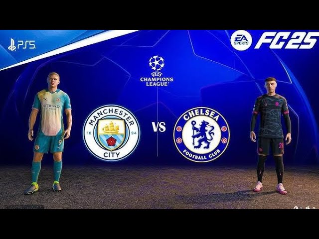 Chelsea Vs Manchester city | full match | highlights | premier League | efootball gameplay video