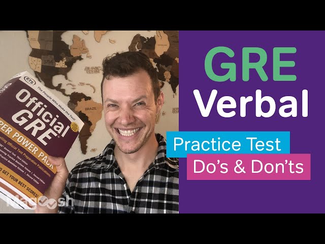 8 Quick Do's and Don'ts of the GRE Verbal Practice Test