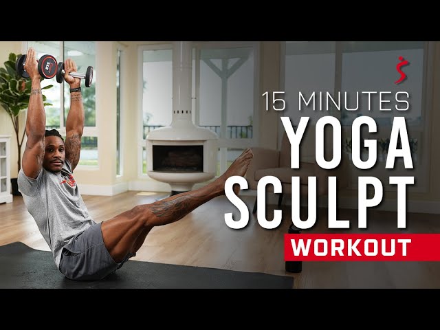 15 Min BEGINNER Yoga Sculpt