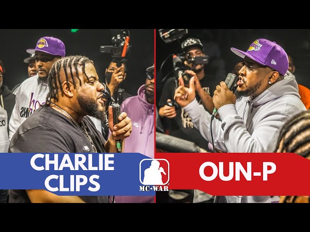 Charlie Clips vs Oun-P | Round 1 🔥 Legendary Rap Battle w/ DJ Scream & Hosted by Poison Pen