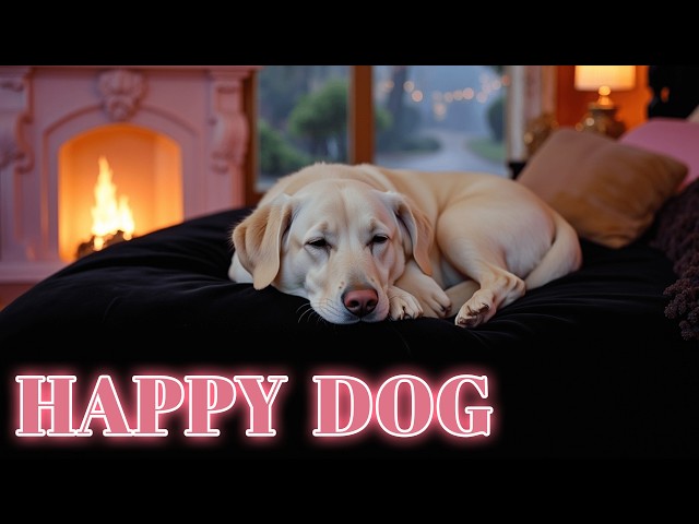 🐶 Your dog will love this soothing music - helping him sleep easier 🍄HAPPY DOG relaxing