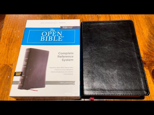 NIV The Open Bible