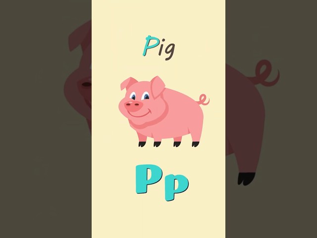 Letter P | Preschool Learning | English Alphabet #preschoollearning #educationalforkids #funlearning