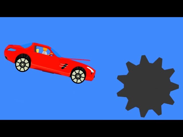 Phun Algodoo - Ultimate Car Destruction #7