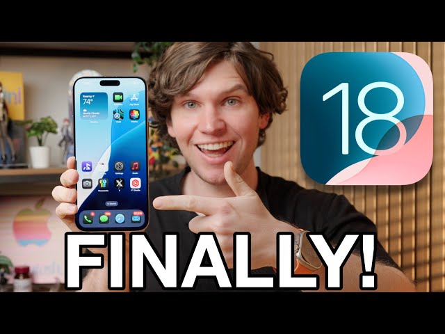 iOS 18 Hands On (Customization and BEST FEATURES!)