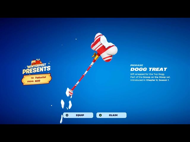 Fortnite All Winterfest 2024 Free Rewards (Winterfest Presents Showcase)