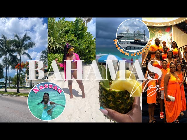 BAHAMAS CRUISE VLOG🌴 | ROYAL CARIBBEAN | FREEDOM OF THE SEAS | NASSAU + COCOCAY FOR THE FIRST TIME