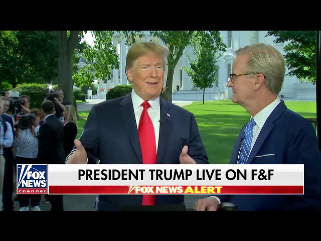 President Trump makes surprise appearance on 'Fox & Friends' (ENGSUB) 2018-06-15