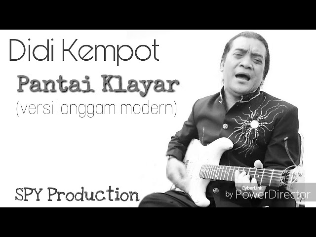 [ASLI EUNAKNYA]  PANTAI KLAYAR - DIDI KEMPOT (versi langgam)