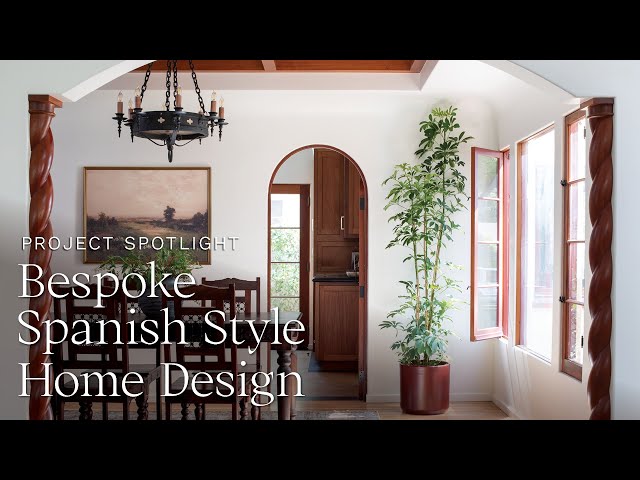 Beauty and Charm: Custom Spanish Revival-Style Home Remodel