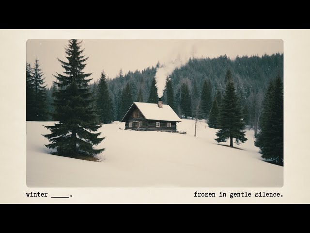 winter _____ . | peaceful acoustic