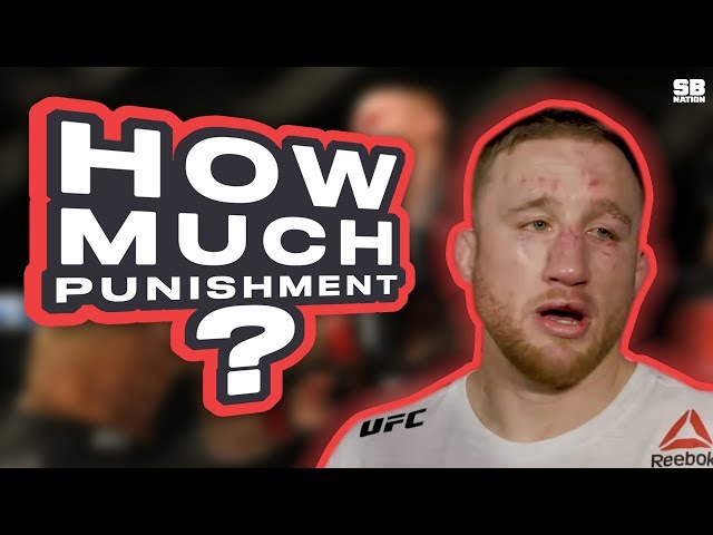 How Much Is Justin Gaethje Getting Hit?