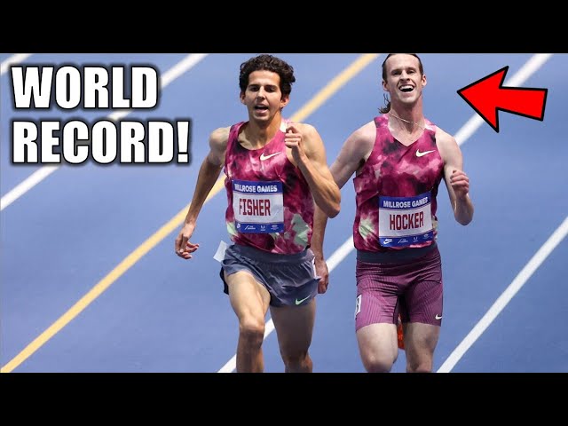 A NEW WORLD RECORD! || Grant Fisher & Cole Hocker SMASH The 3000 Meter World Record! - 2025 Millrose