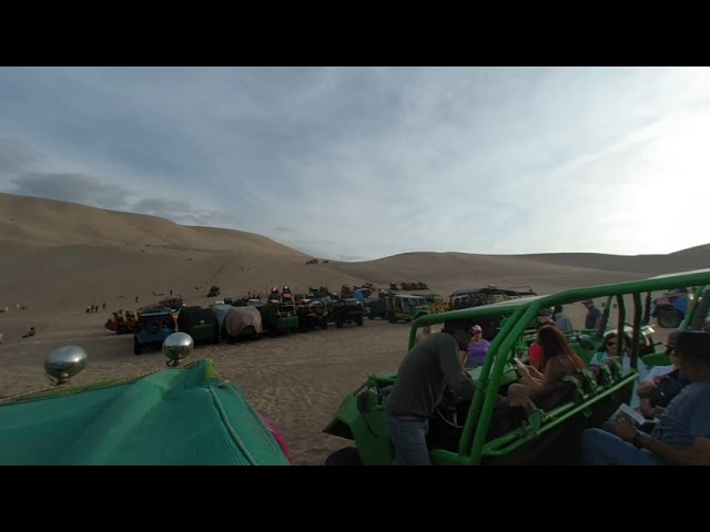 Riding In Style In A Desert Oasis. A Virtual Reality Experience VR180