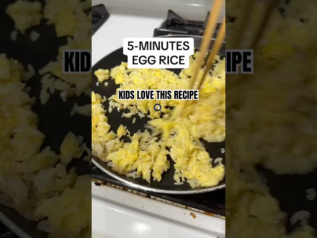 5-MINUTE RICE HACK! KID-FRIENDLY MEAL IN MINUTES 👧👦 PICKY EATER APPROVED.