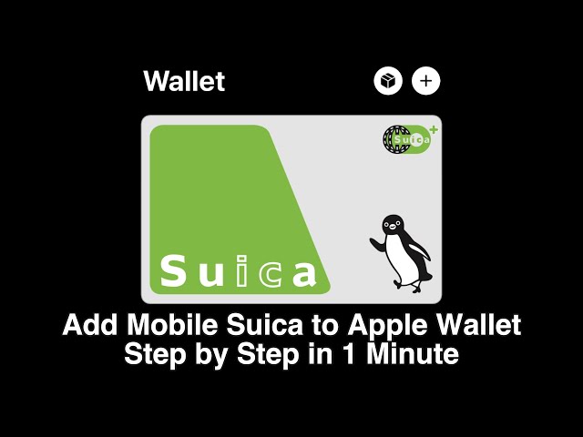 Tokyo Travel Tips | Set Up Mobile Suica iPhone Apple Wallet |