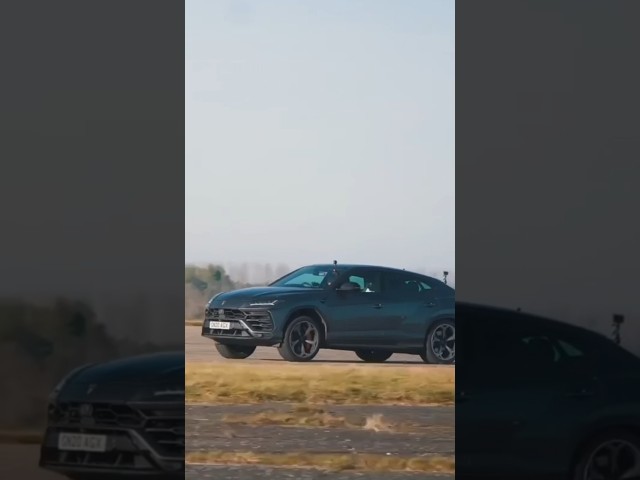 Lamborghini Urus Performante vs Regular Urus #dragrace #lamborghiniurus #ytshorts credit -Carwow