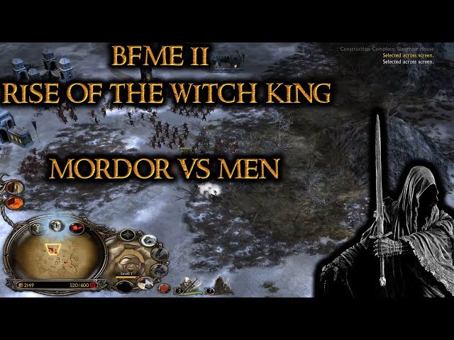 BFME II. The Rise of the Witch King: Mordor vs Men Brutal.