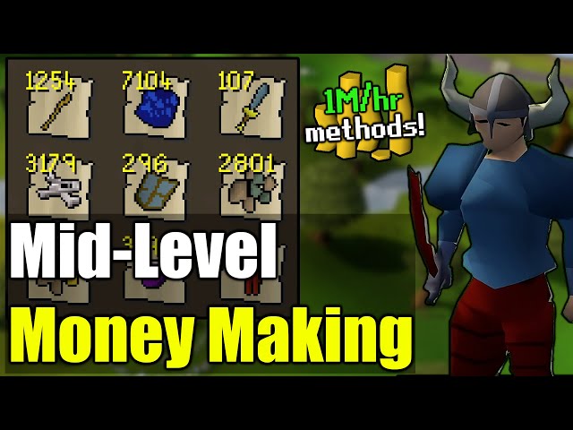 BEST PvM Money Making Methods for Mid-Level Players! - OSRS Mid-Game Money Making