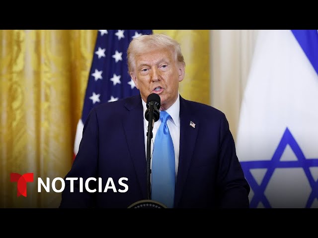 El mundo reacciona atónito a intención de Trump de ocupar Gaza: "Un sinsentido" | Noticias Telemundo