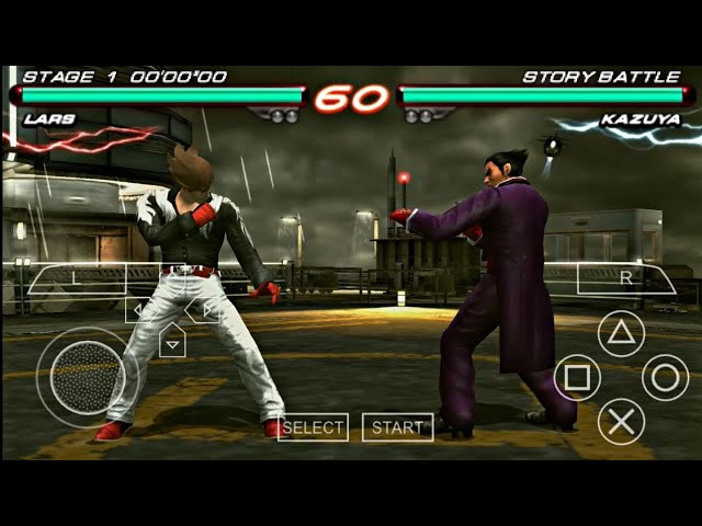 Tekken 6 - Lars Alexandersson | Story Battle | PSP Game | PPSSPP Emulator Android Game Play