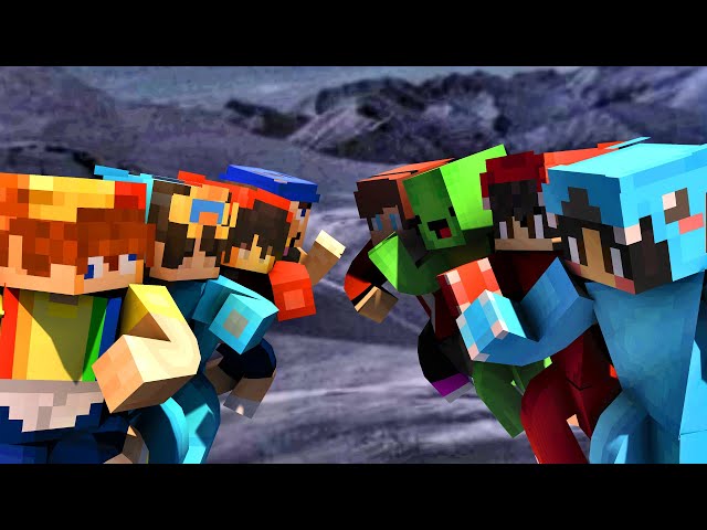 Omz and Roxy vs Cash and Nico vs JJ and Mikey vs Mikey and JJ Maizen vs Jeffy vs Johnny Minecraft