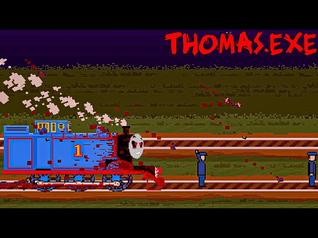 THOMAS RAGES!!! SCARY THOMAS THE TANK ENGINE.EXE HORROR GAME (THOMAS.EXE)