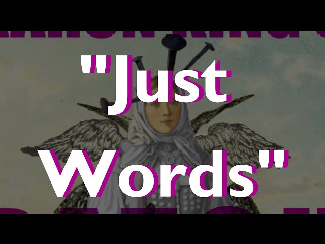 Patchwork World: "Just Words"