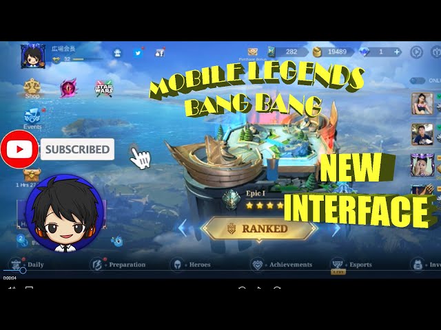 There's a new interface in Mobile Legends: Bang Bang 2021