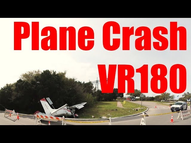 Plane Crash Report in VR180 (Amateur News Network) but I'm trying