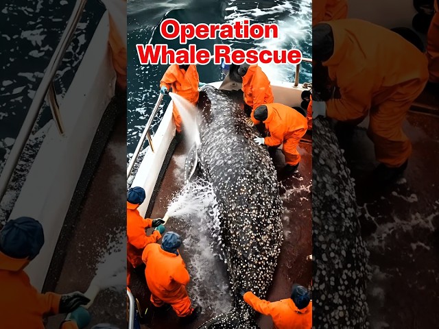 Whale Rescue Caught on Camera