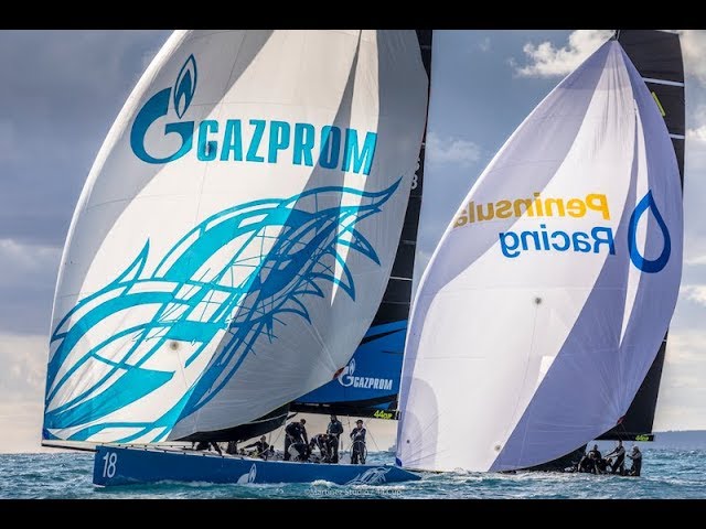 Onboard Bronenosec Sailing Team - 44Cup Palma