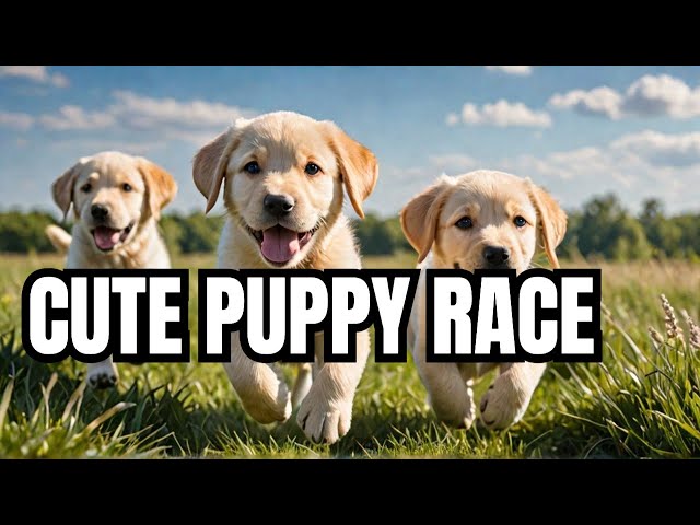 The Surprising Reason Lab Puppies Dash Towards the Camera!