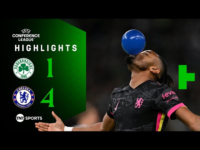 Felix & Nkunku On Target 🔵 | Panathinaikos 1-4 Chelsea | UEFA Europa Conference League Highlights