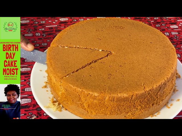 NIGERIAN CAKE RECIPE | NO OVEN | NO MIXER | PERFECT BIRTHDAY CAKE STEP BY STEP FOR BEGINNERS