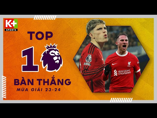 TOP 10 BÀN THẮNG ĐẸP MÙA GIẢI | NHỮNG CÚ SÚT KHÔNG TƯỞNG, MU GÓP MẶT NHIỀU ĐẠI DIỆN | NGOẠI HẠNG ANH